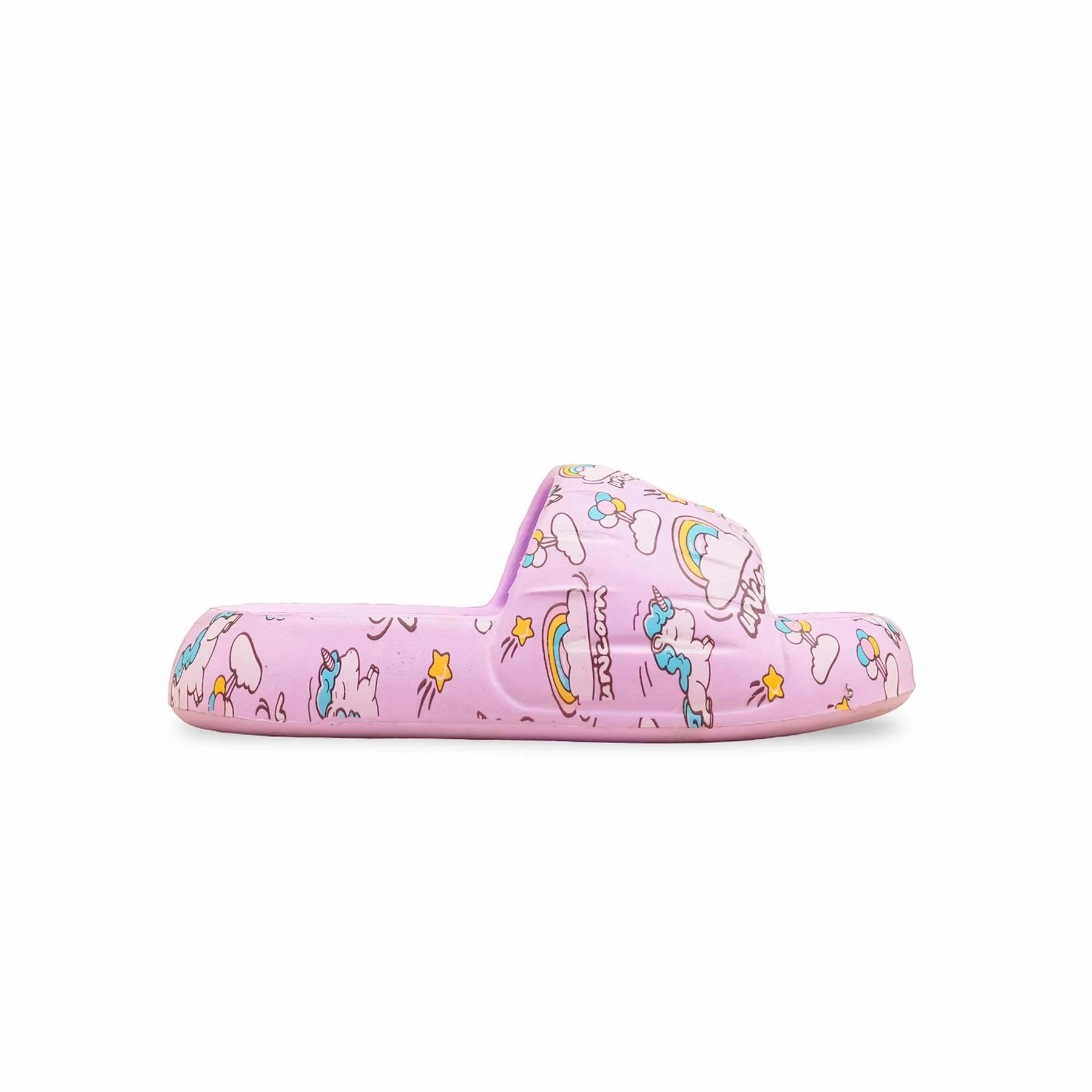 Girls Purple Casual Flip Flop KD5691 Vintage Platform Flip Flops