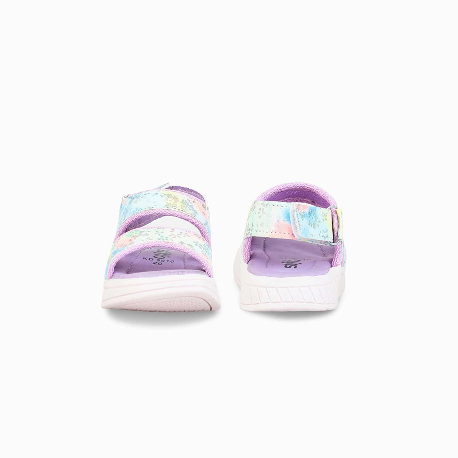 Girls Purple Casual Sandal KD9910 Sandals For Flat Feet