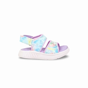 Comfortable Sandals Wedge Girls Purple Casual Sandal KD9910