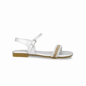 Dsw Sandals Girls Silver Formal Sandal KD9871