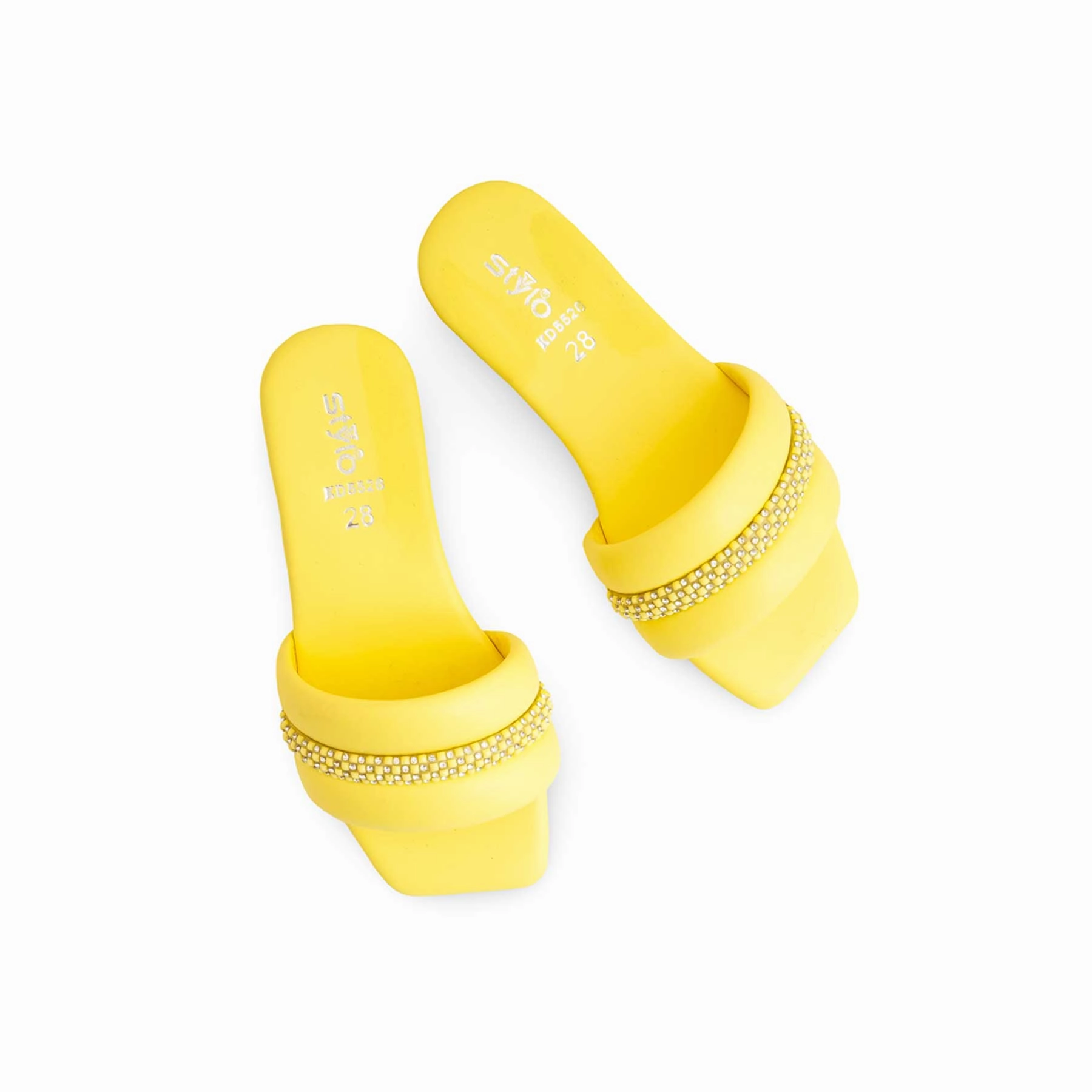 Bratz Slippers Girls Yellow Casual Slipper KD5526