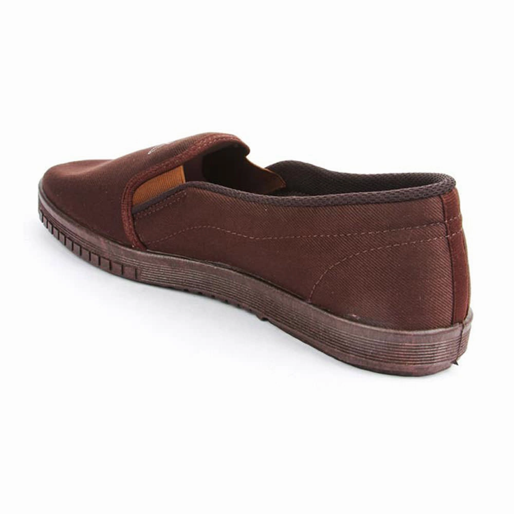 1960s Casual Shoes Gliders Casual Brown Slip on Moccasins Shoes For Men JOGGING-E By Liberty