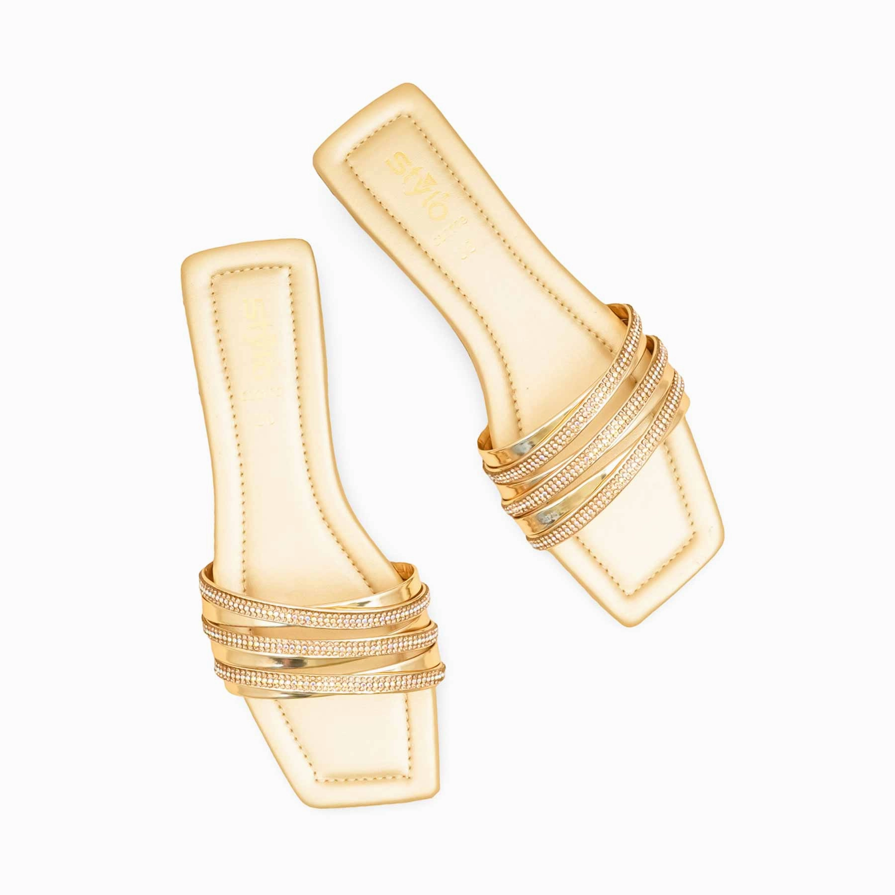 Golden Casual Slipper For Women CL2109 Casual Shoes Casual Shoes