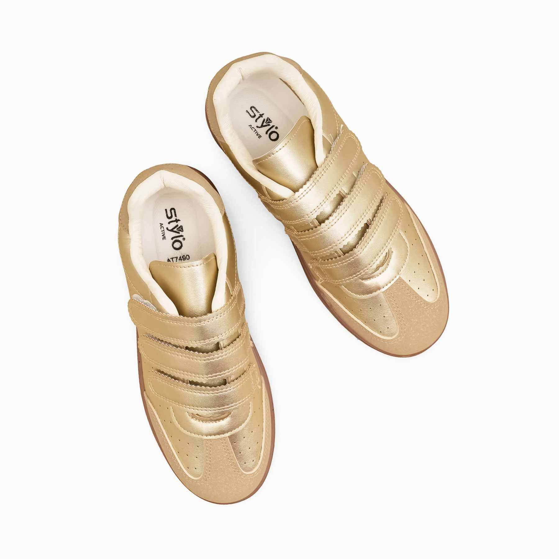 Freeport Casual Shoes Golden Casual Women Sneaker AT7490