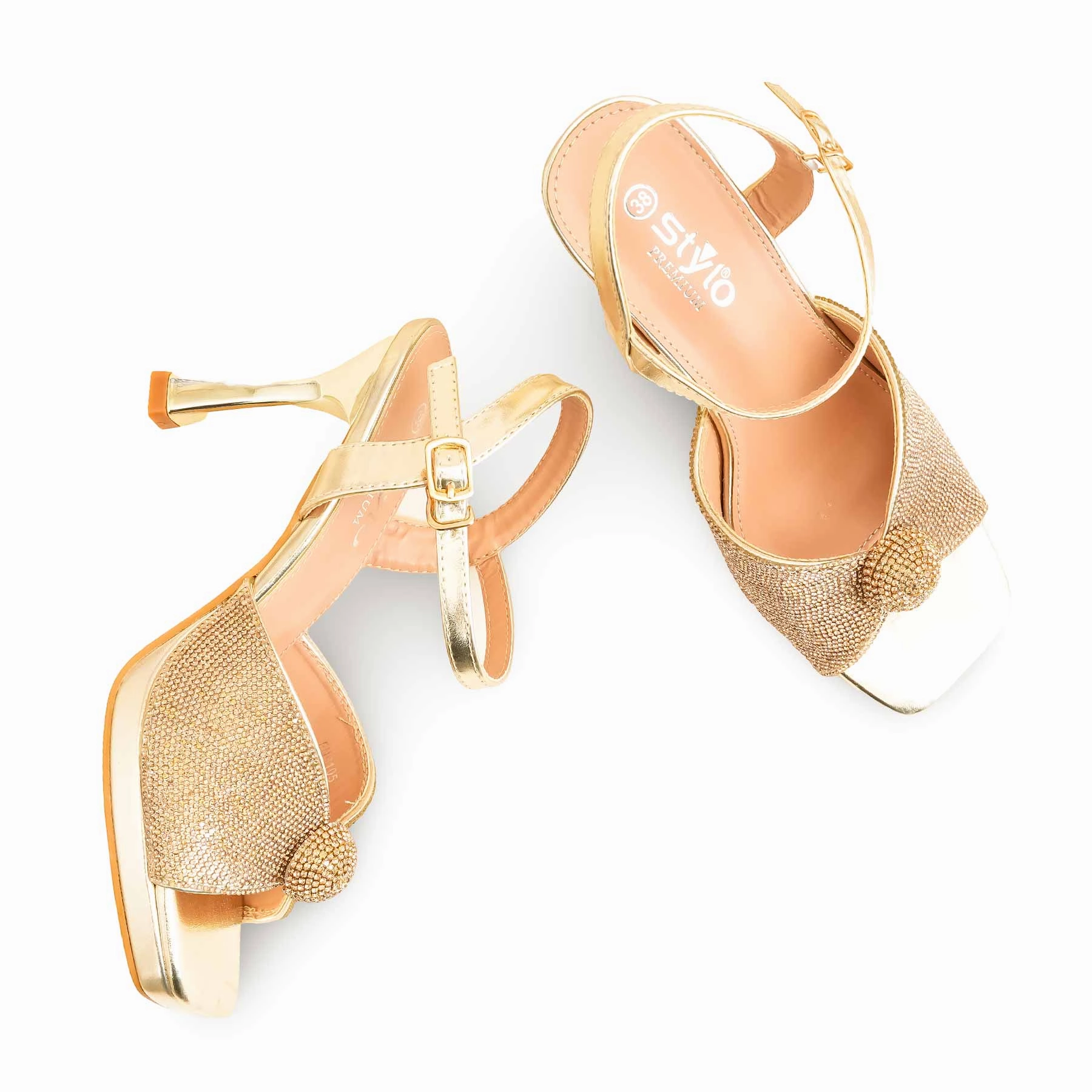 Sandals Us Virgin Islands Golden Fancy Bridal Sandal FN6105