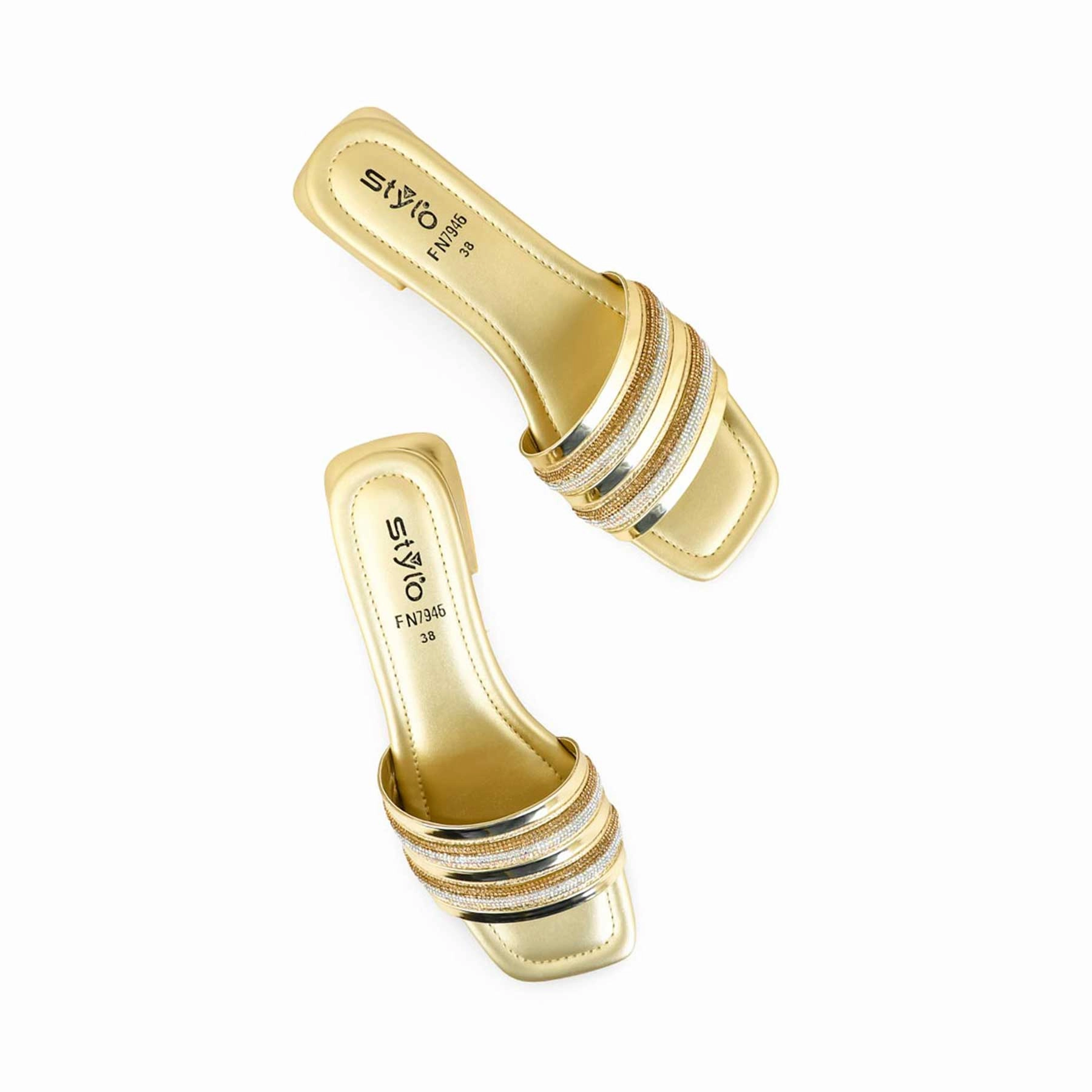 Rack Slippers Golden Fancy Slipper FN7946