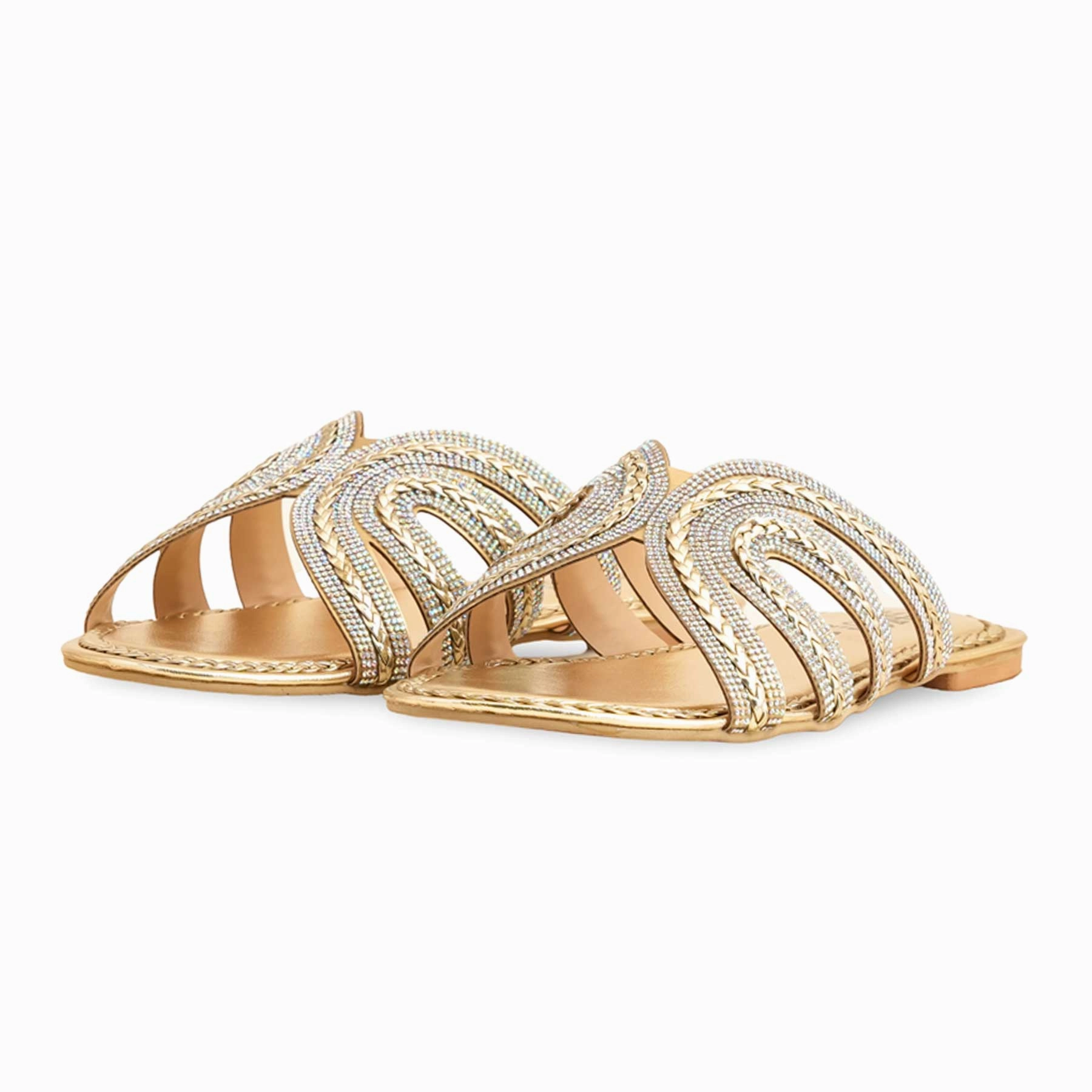 Slippers Sale Golden Fancy Slipper For Ladies FN7937