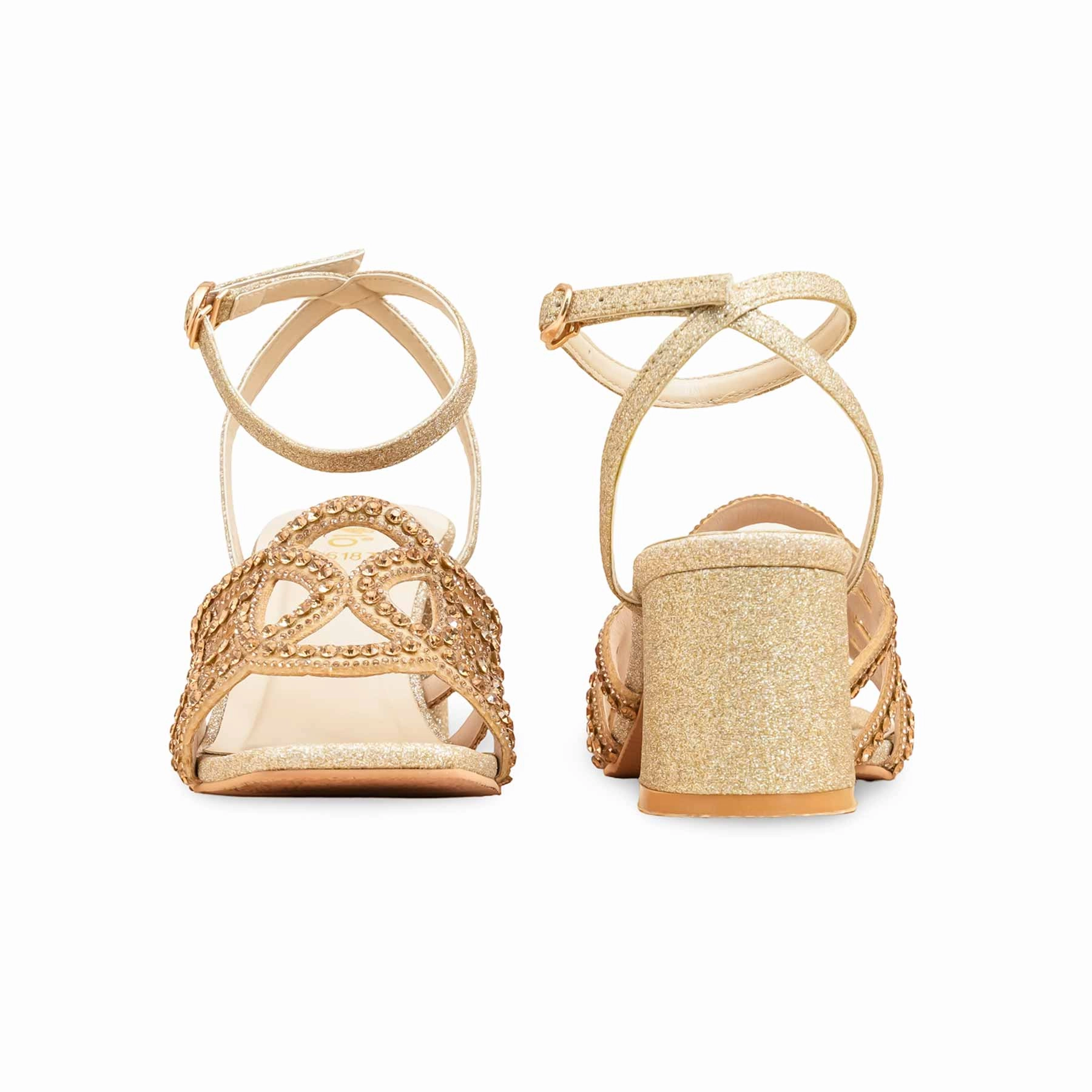 Steve Madden Sandals Golden Fancy Women Sandal FN6187
