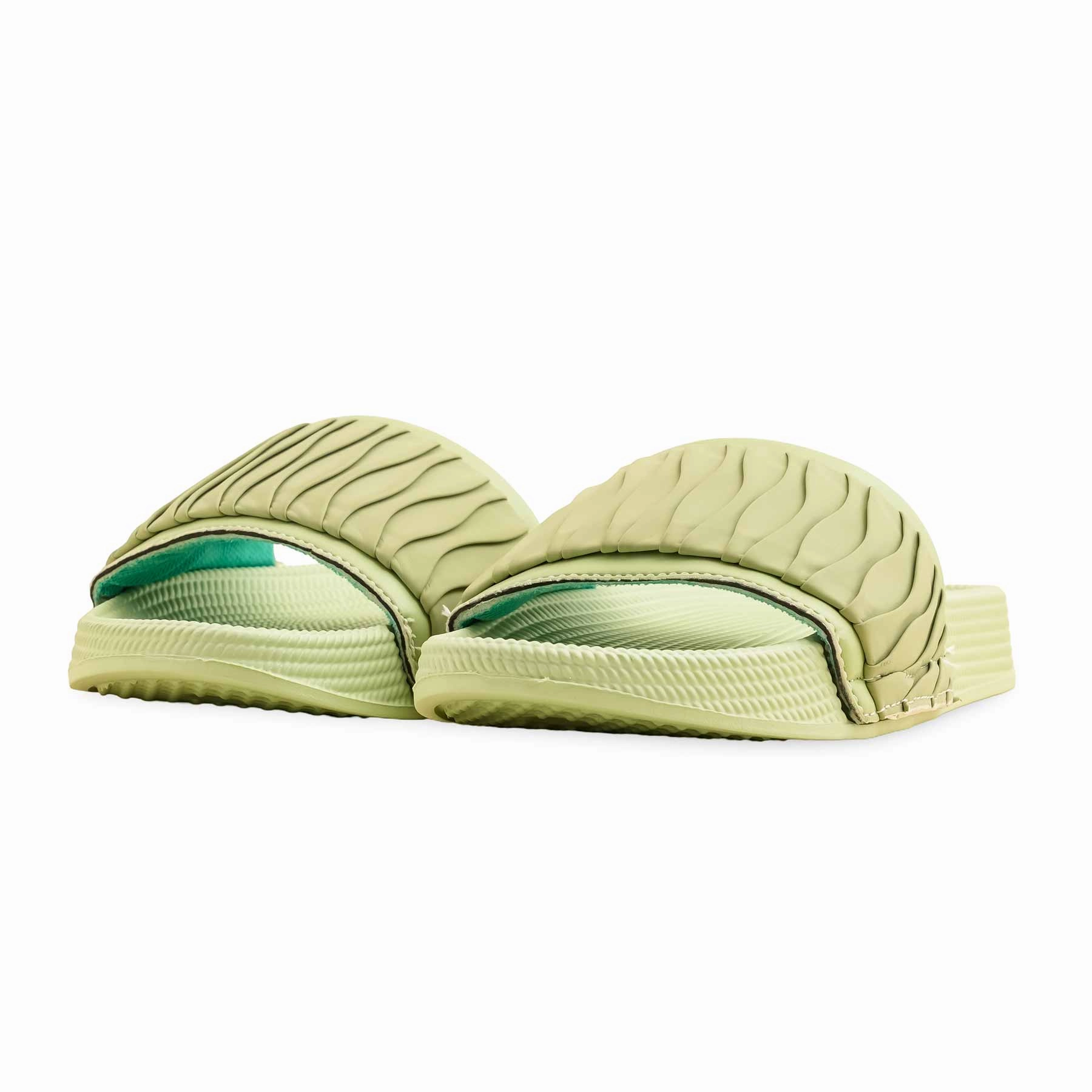 Flat Rate Shoe Box Cost Green Casual Women Softy CL9360