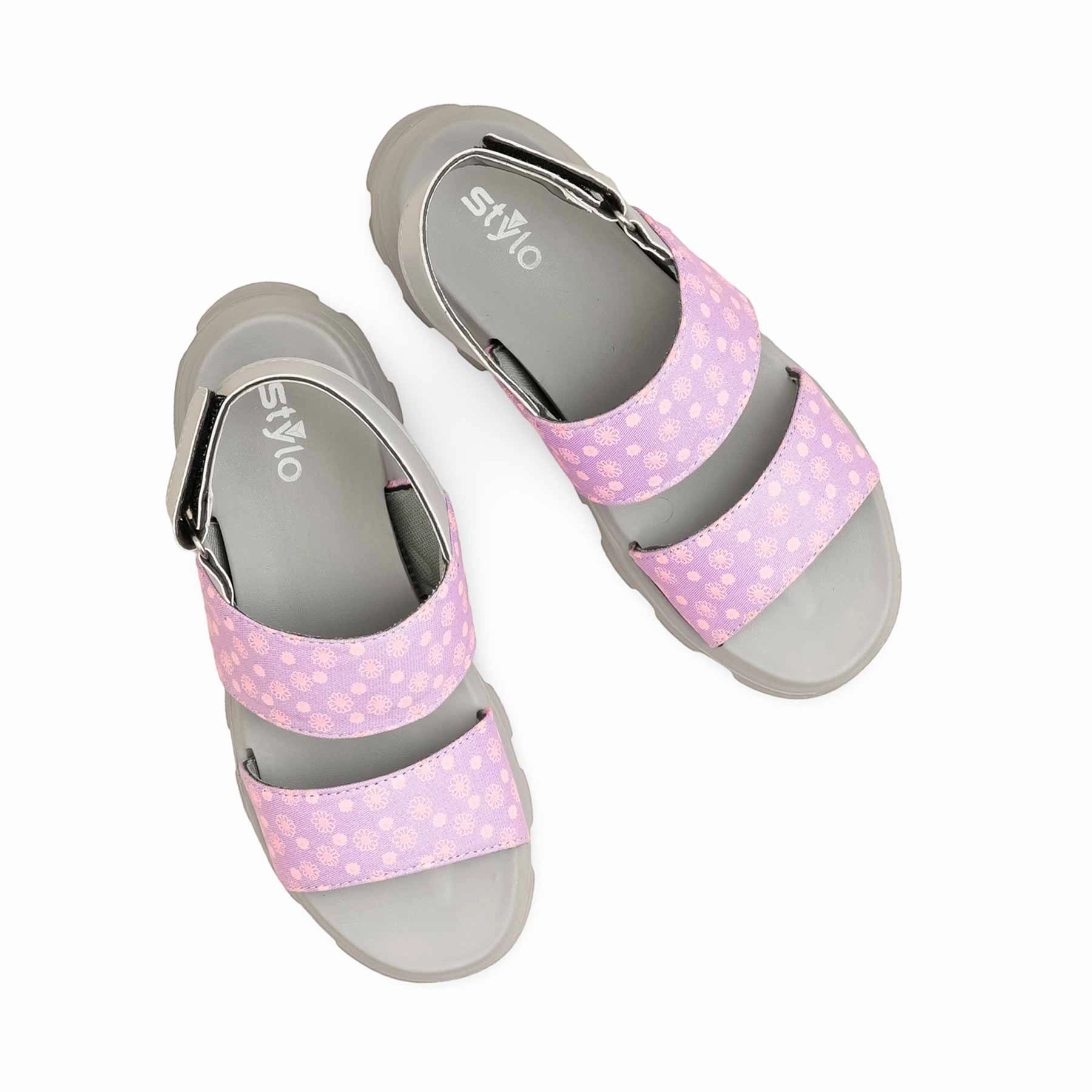Flexible Flats Shoes Grey Casual Softy For Women CL9387