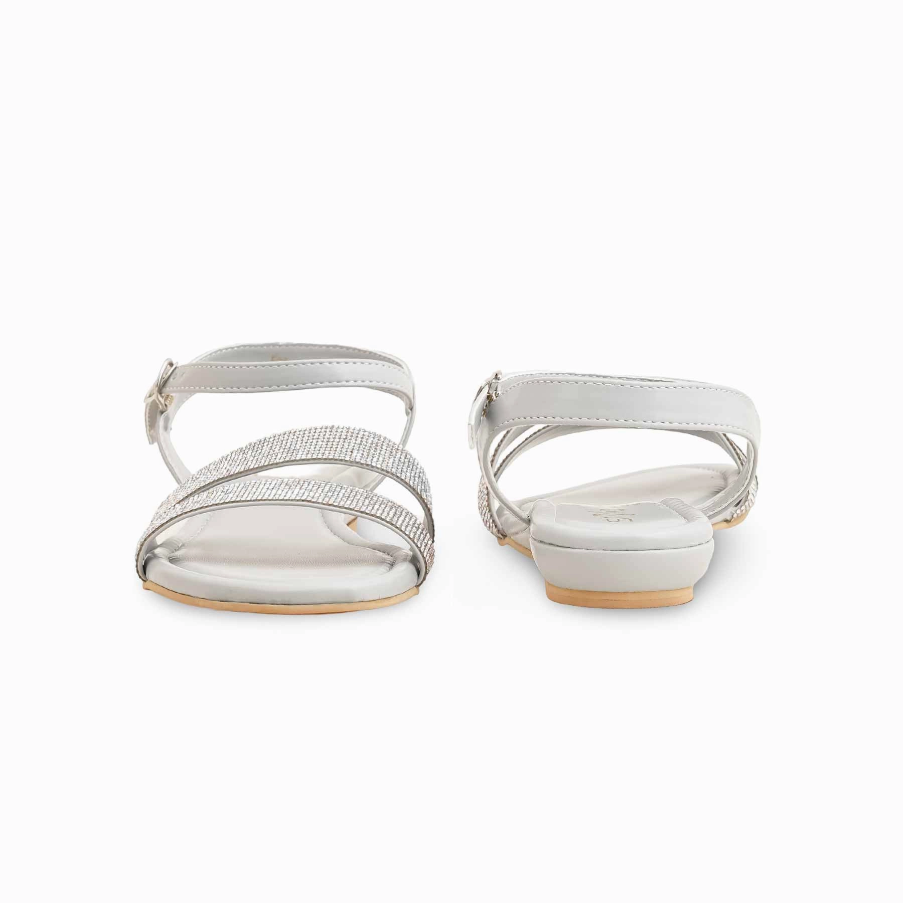 Airwalk Sandals Grey Formal Sandal For Women FR5418