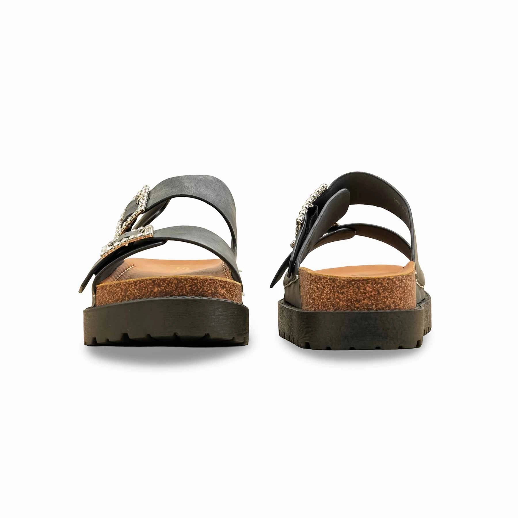 Grey Formal Slipper For Women PU0392 Lol Slippers