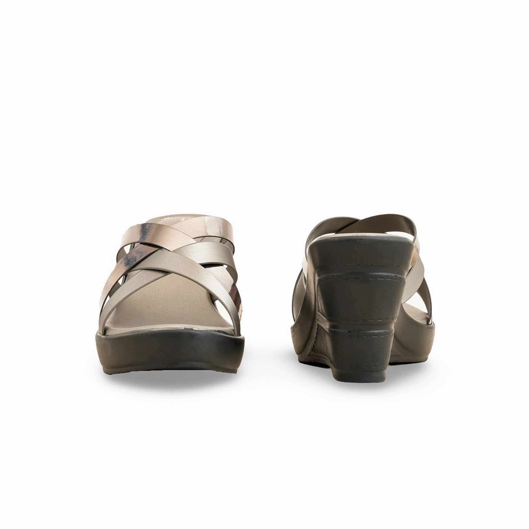 Grey Formal Slipper For Women PU0491 Shoe Carnival Slides