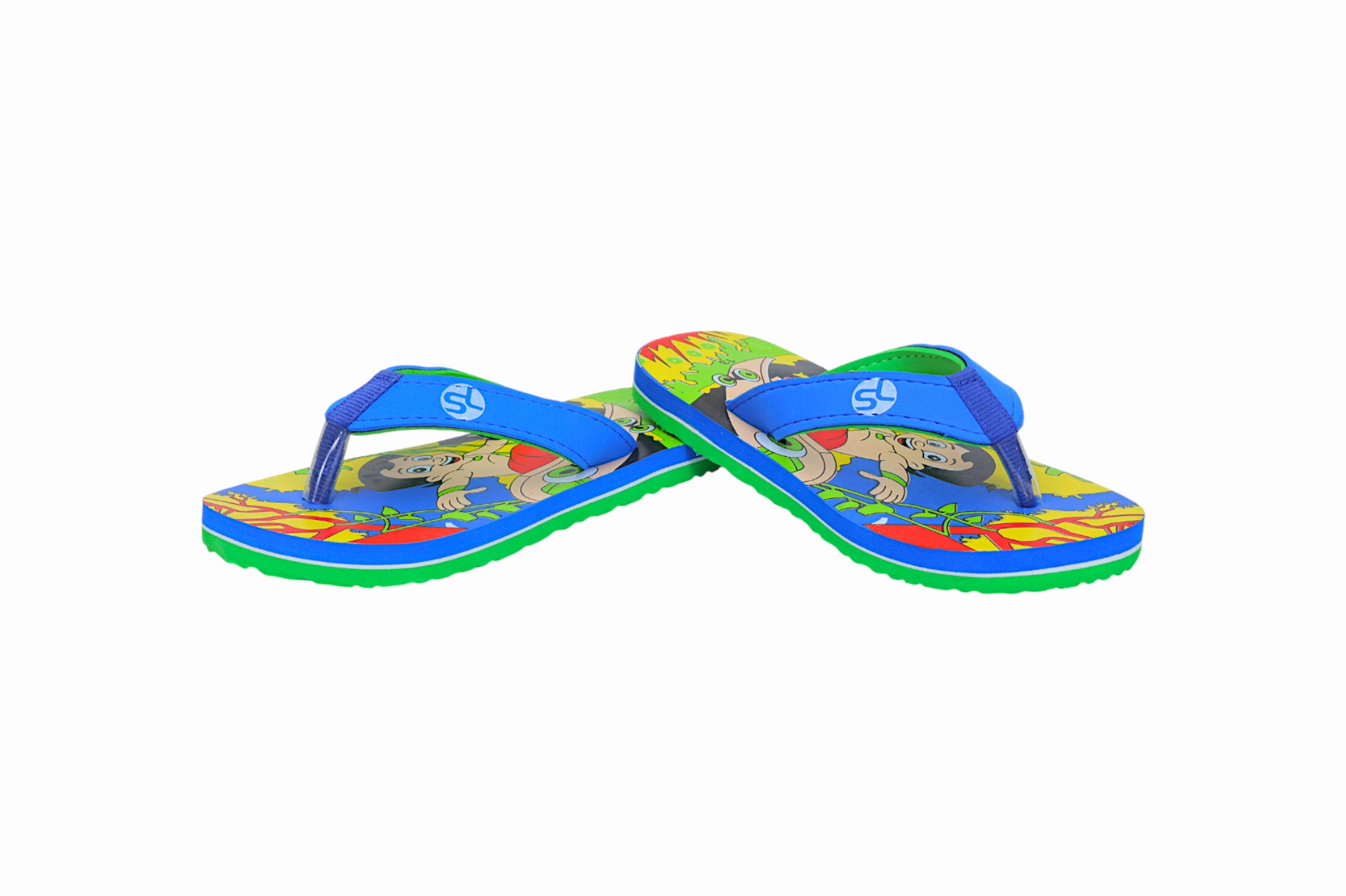 Nubuck Flip Flops Chhota Bheem Kids Flip Flops 43741(6 - 10 years)