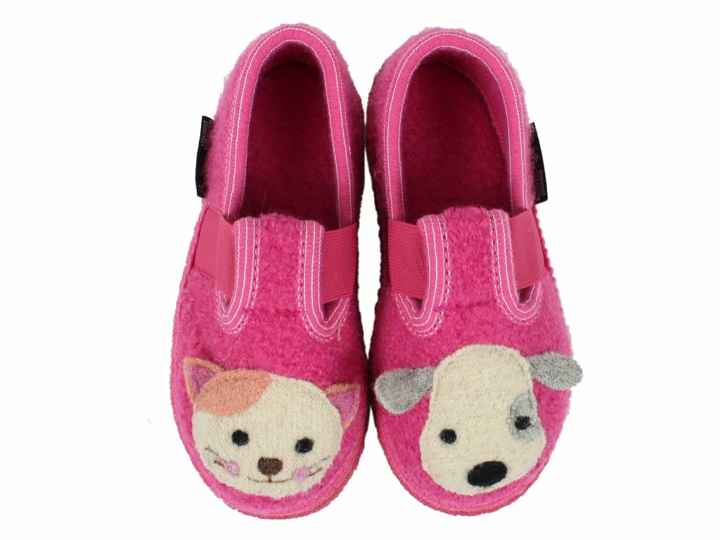 Warm Comfortable Slippers Haflinger Children's slippers Pets Bonbon