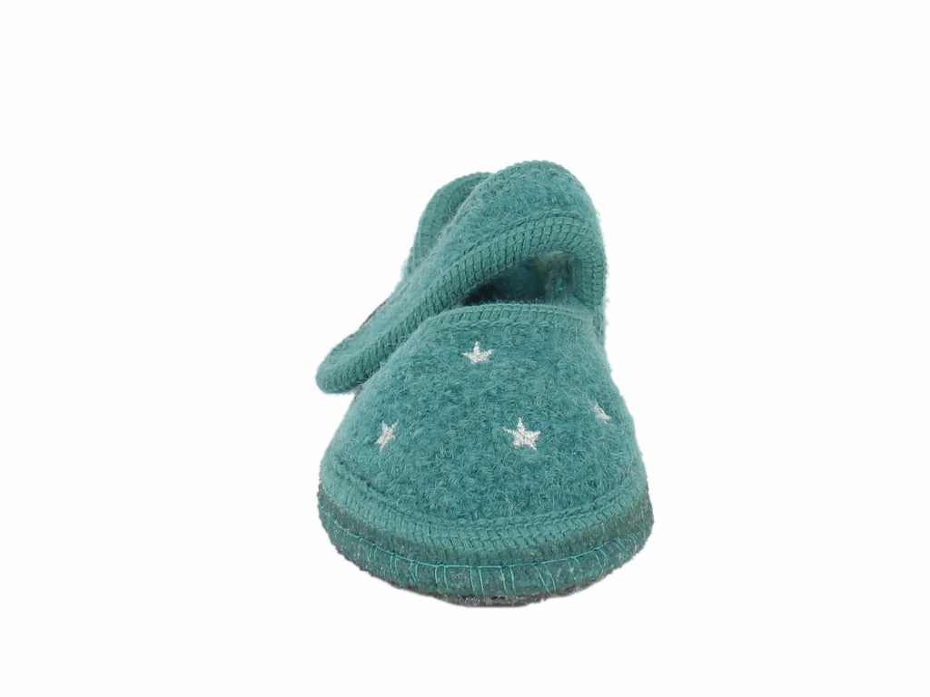 Haflinger Children's slippers Starlight Green Macys Coach Slippers