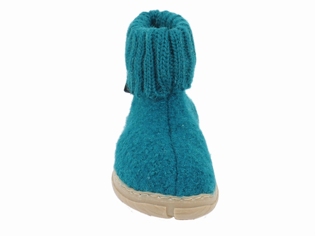 Haflinger Children's slippers Toni Petrol Vionic Slippers Outlet