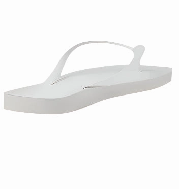 Havaianas Women Slim Flip Flop Sandal, White Natural Material Flip Flops