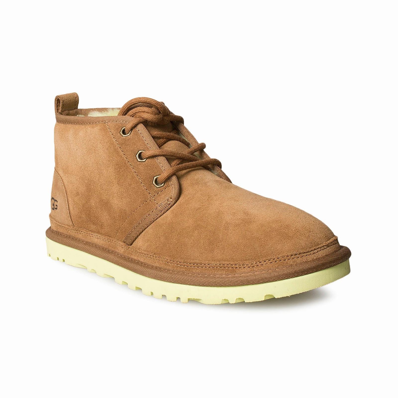 UGG Neumel Chestnut / Sunny Lime Boots - Women's Low Top Ugg Boots