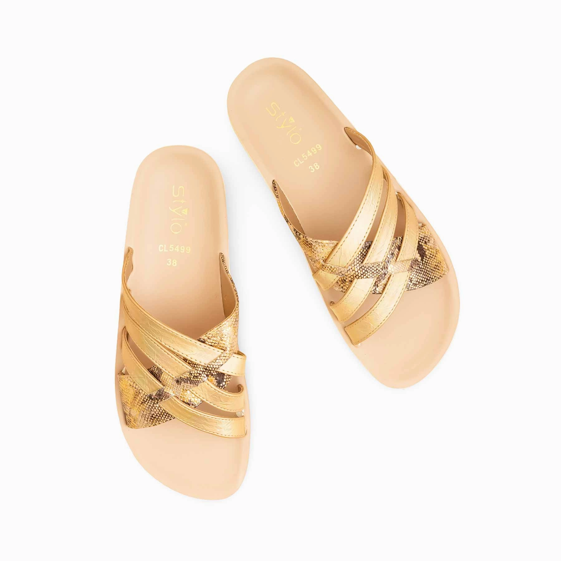 Golden Casual Softy For Women CL5499 Shoes That Change From Heels To Flats