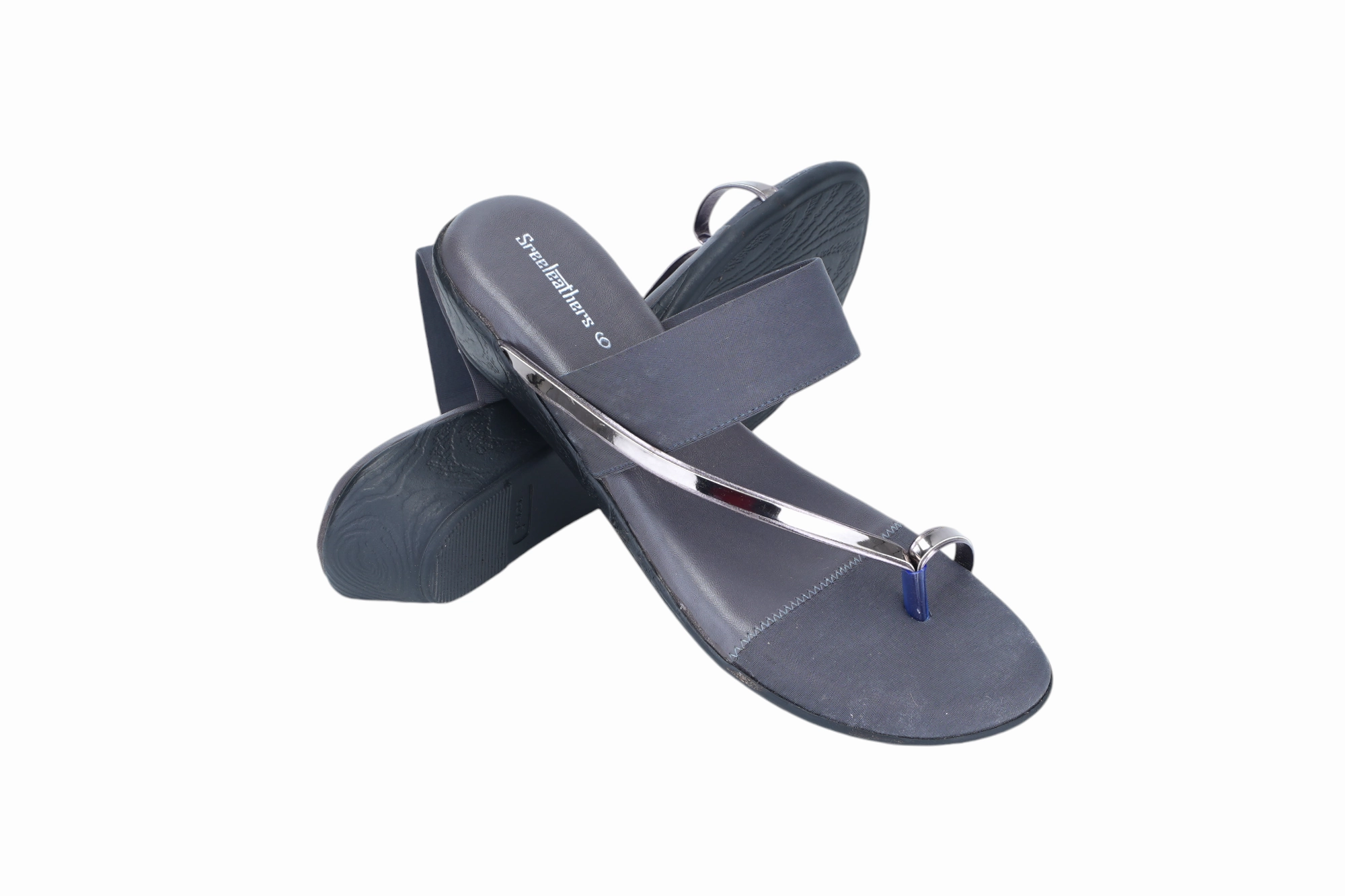 Ladies flat chappal 21011 Flat Wide Wedding Shoes