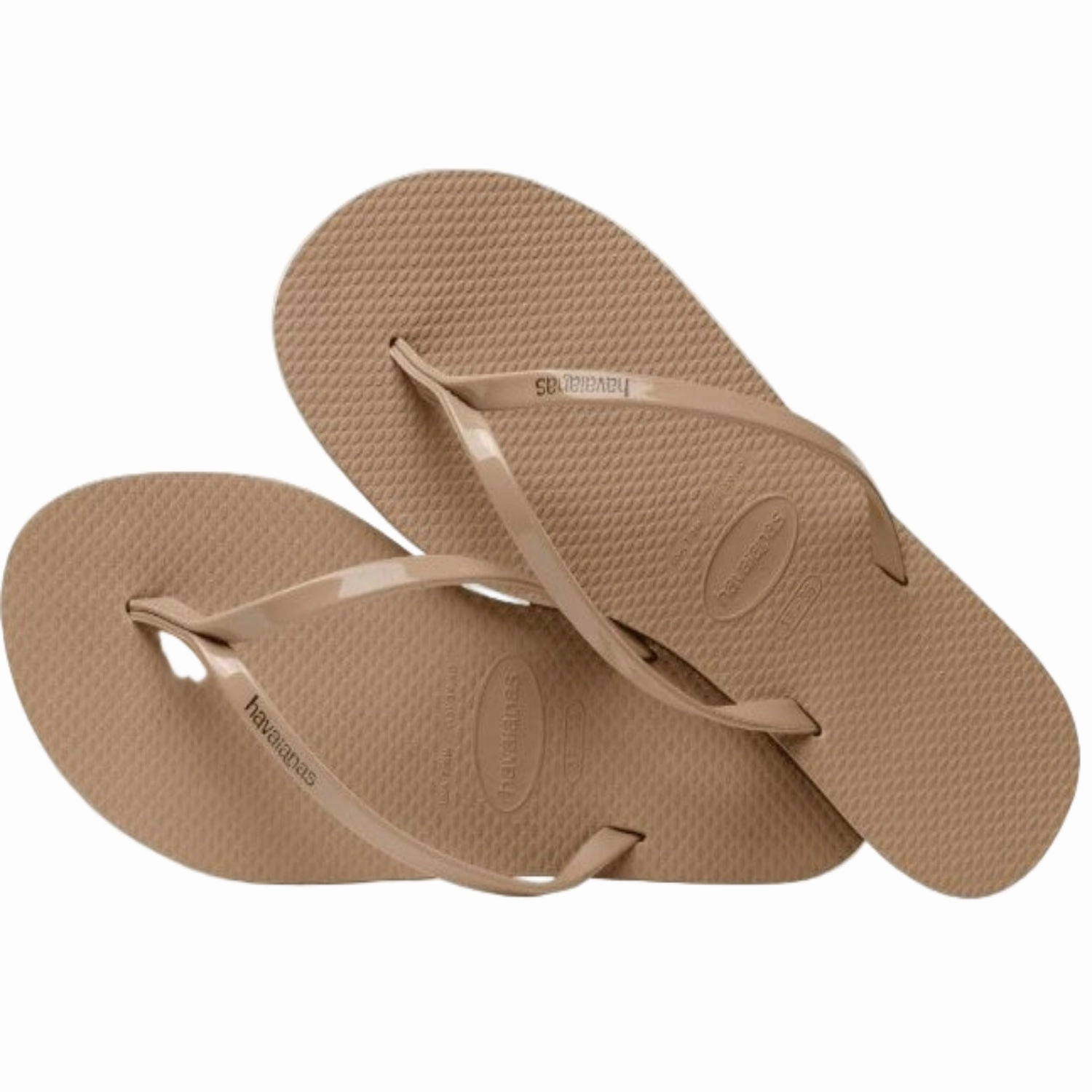 Havaianas Slim Fc Rose Gold Flip Flops Toggle Flip Flop