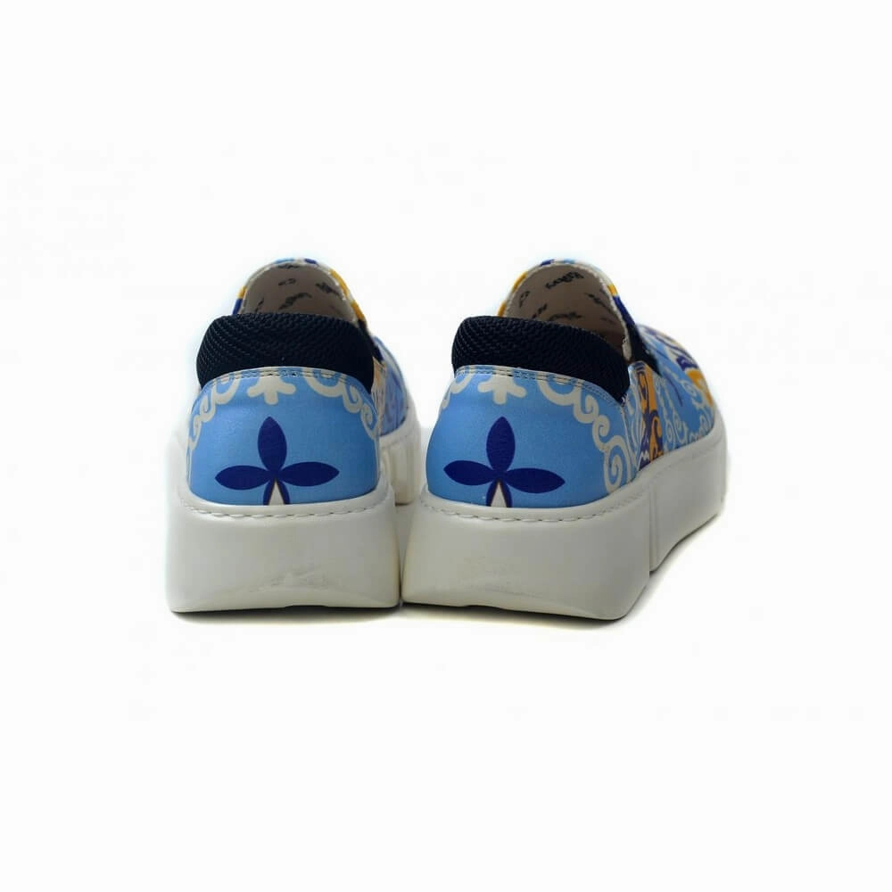 6 Inch High Heels Without Platform Sneaker Shoes GMV113