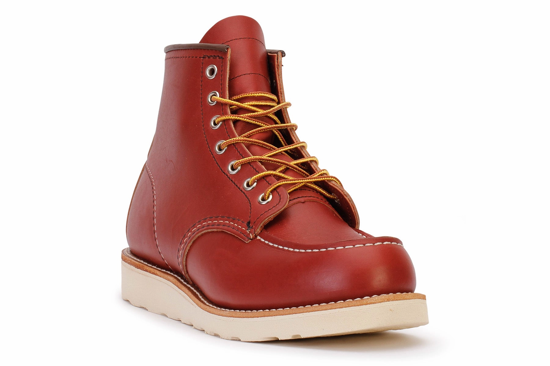 Kitten Heel Ankle Boots Heritage Classic Moc Toe 6-Inch Work Boots