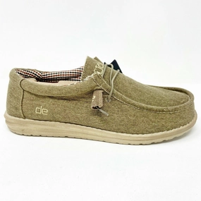 Casual Oxfords Shoes Hey Dude Mens Wally Nut Size 8 Slip On Walking Casual Shoes