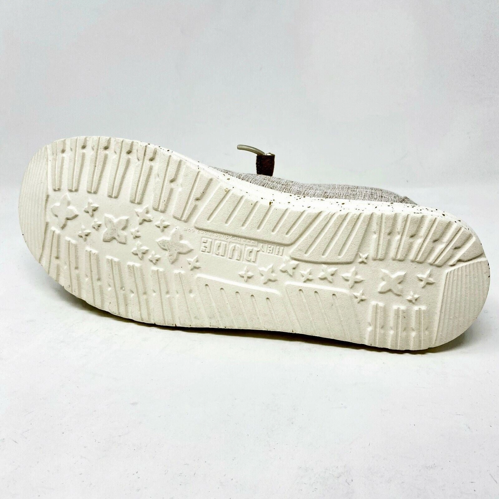 Hey Dude Womens Wendy Chambray White Nut Size 10 Slip On Walking Comfort Shoes Best Baby Walking Shoes