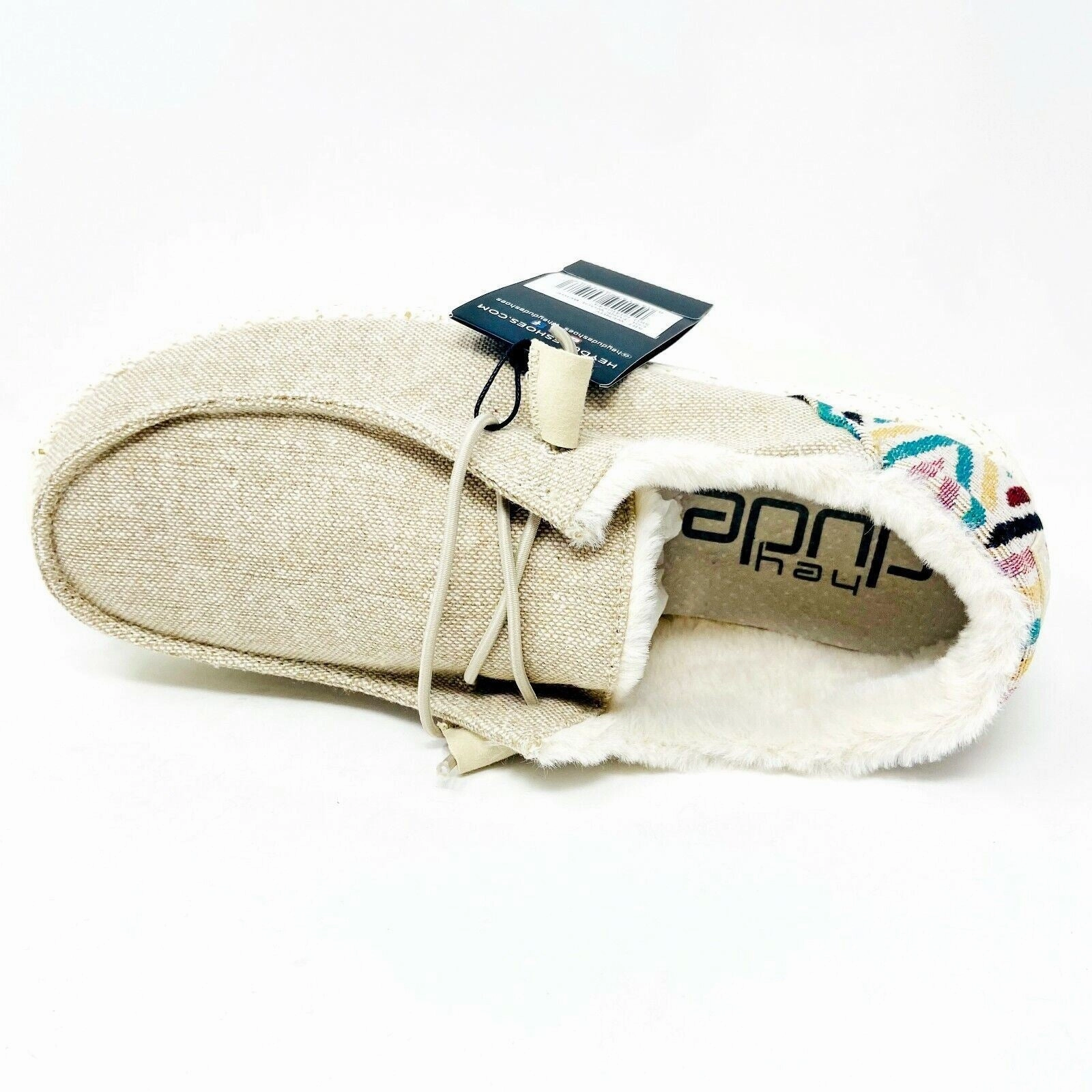 Hey Dude Womens Wendy Funk Wool Beige Size 11 Slip On Walking Comfort Shoes For Plantar Fasciitis Walking Water
