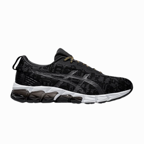 ASICS Gel-Quantum 180 5 Black Graphite Grey Asics Volleyball Shoes Clearance