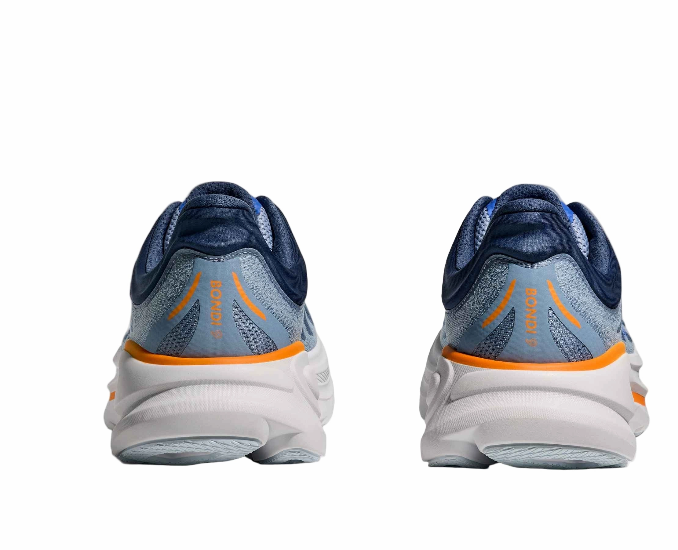 Casual Shoes For Supination Hoka Bondi 9 Men Cushioned Runing Shoes, Drizzle/Downpour