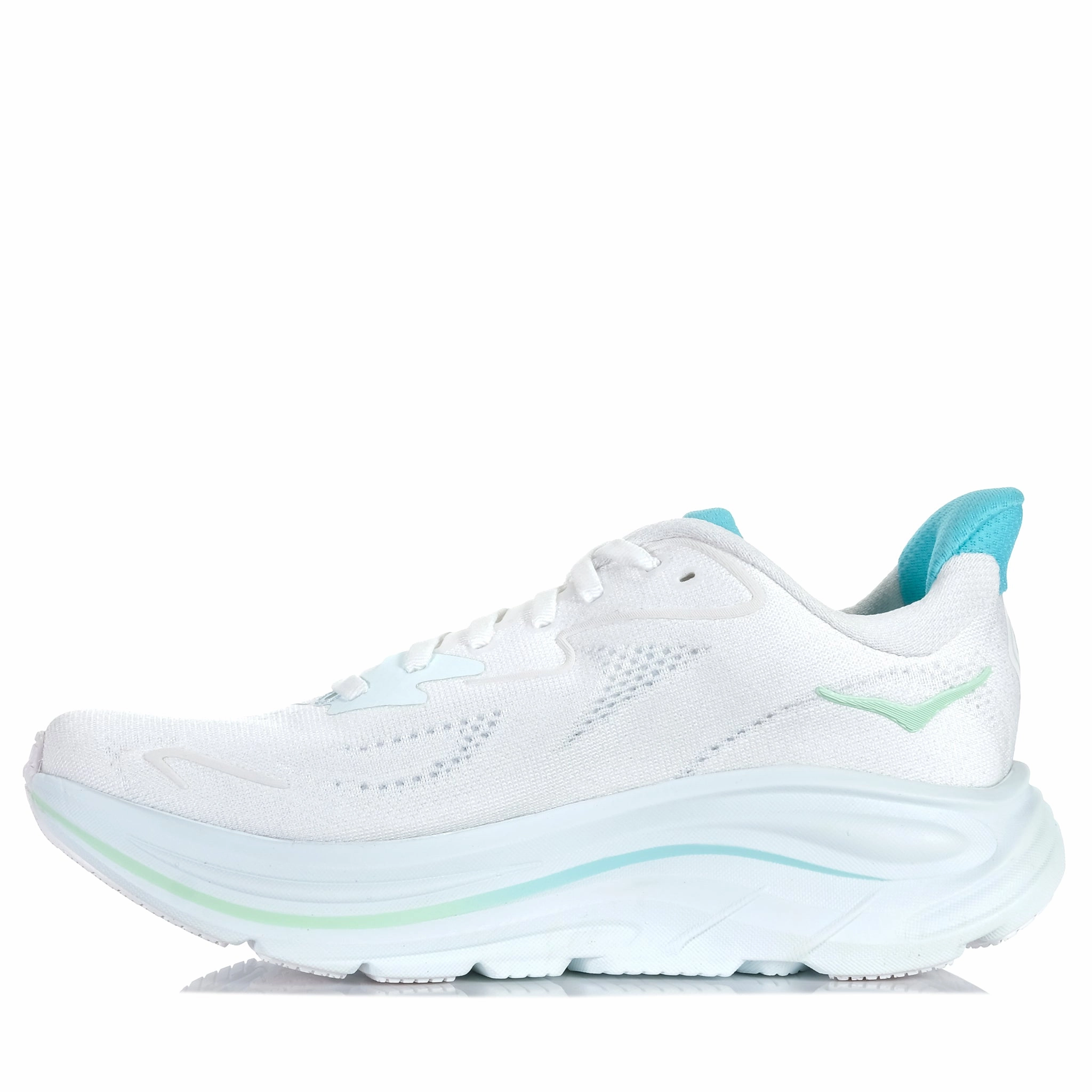 Best Shoes For Standing And Walking All Day Hoka Clifton 10 (B) White/Cielo Blue