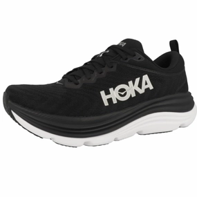 Casual Shoes To Wear With Suit Hoka Gaviota 5 Men Cushioned Runing Shoes, Black/White