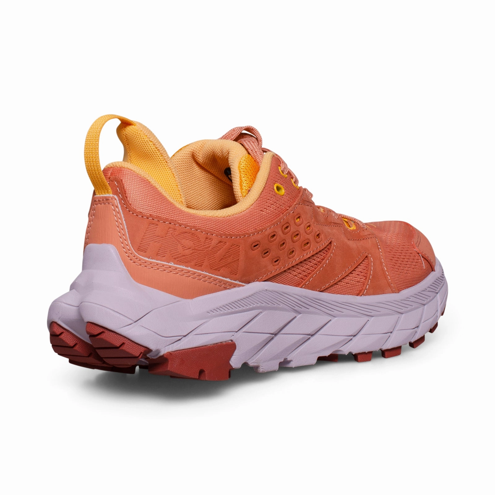 HOKA One One Anacapa Breeze Low Sun Baked / Amber Yellow Hiking Shoes - Women's Vintage Reebok Hiking Boots