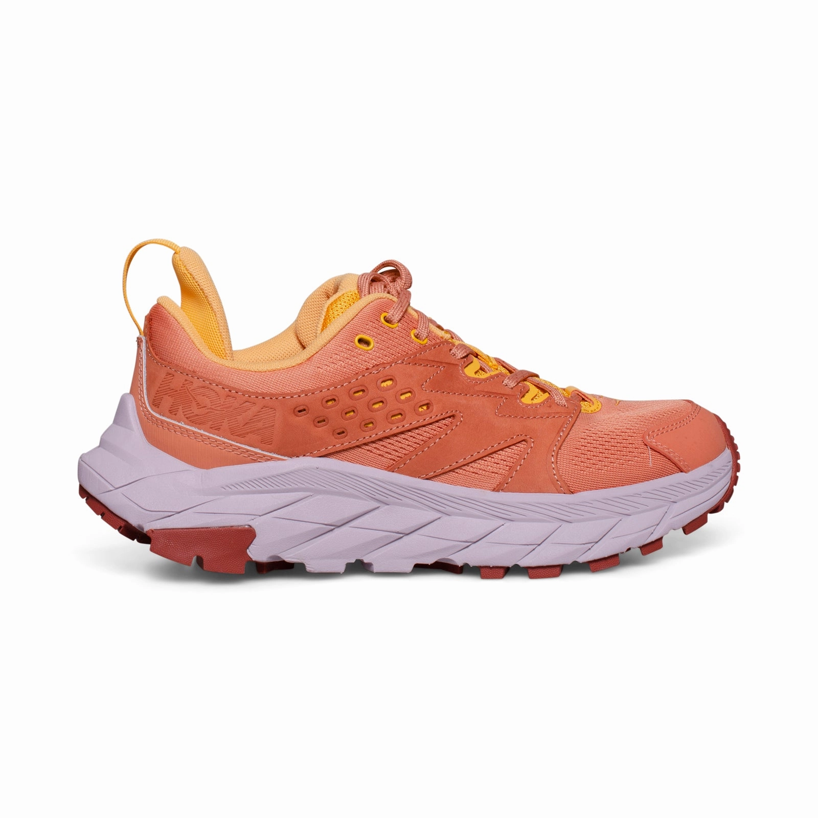 HOKA One One Anacapa Breeze Low Sun Baked / Amber Yellow Hiking Shoes - Women's Bear Grylls Hiking Boots