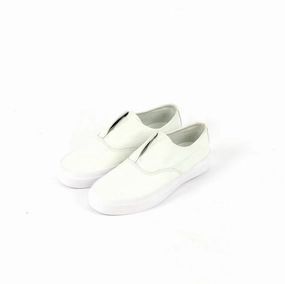 Leather Boots Combat Huf Shoes Dylan Rieder Slip On White US Mens Shoes Size 5