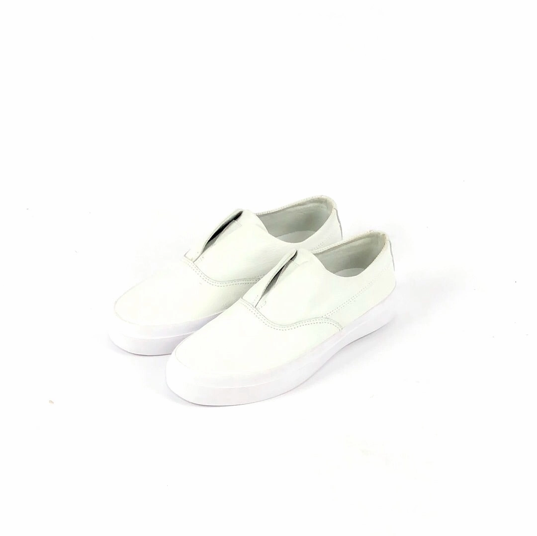 Huf Shoes Dylan Rieder Slip On White US Mens Shoes Size 5 Above Knee Wide Calf Boots