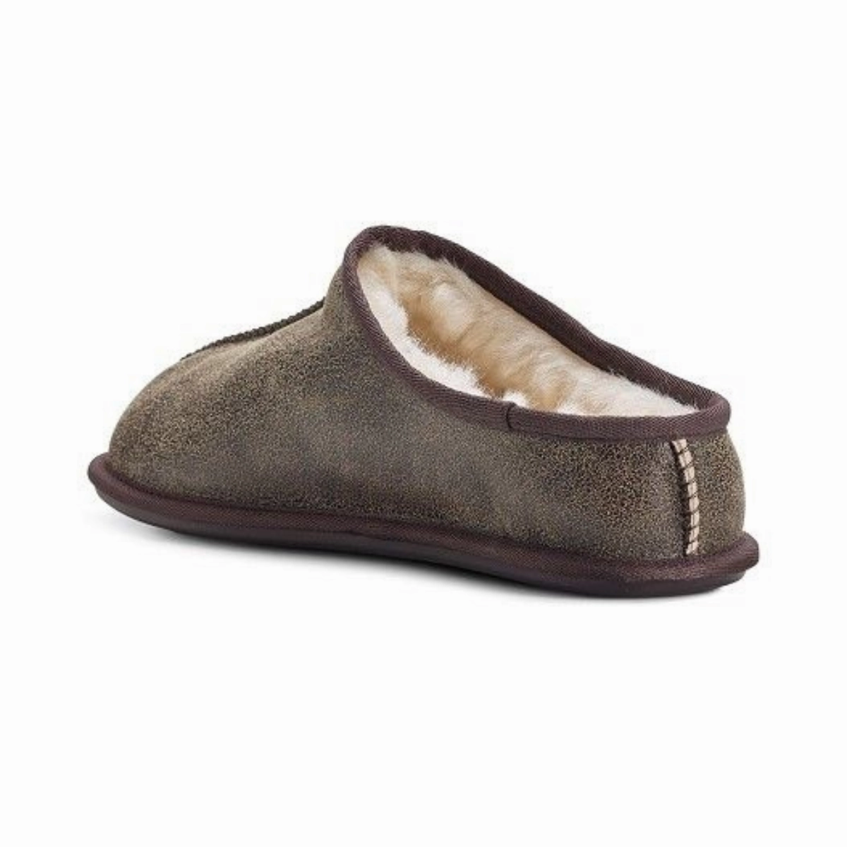 Slippers With Leggings Men's Sheepskin Mule Slippers