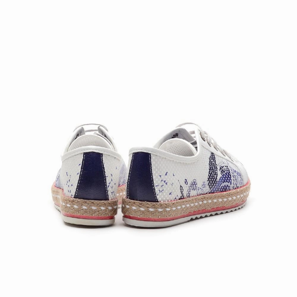 Sneaker Shoes NDEL115 High Heels Mesh