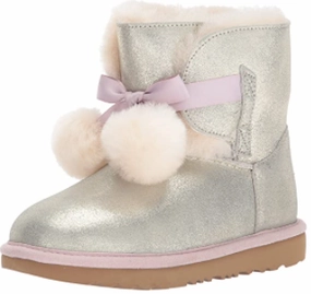 Hunt Boots UGG Gita Metallic Kids | Silver (1019701K)