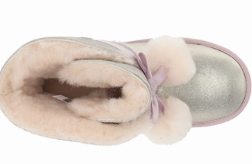 UGG Gita Metallic Kids | Silver (1019701K) Manitobah Boots