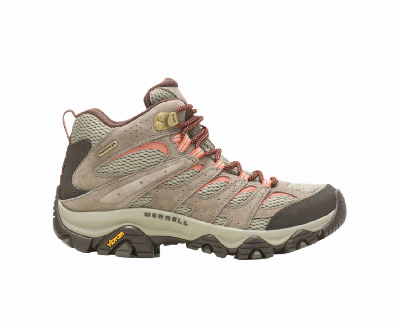 Merrell Women's Moab 3 Mid Waterproof Hiking Boot Lightweight Breathable Hiking Boots