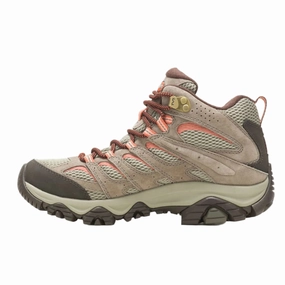 Best High Hiking Boots Merrell Women's Moab 3 Mid Waterproof Hiking Boot
