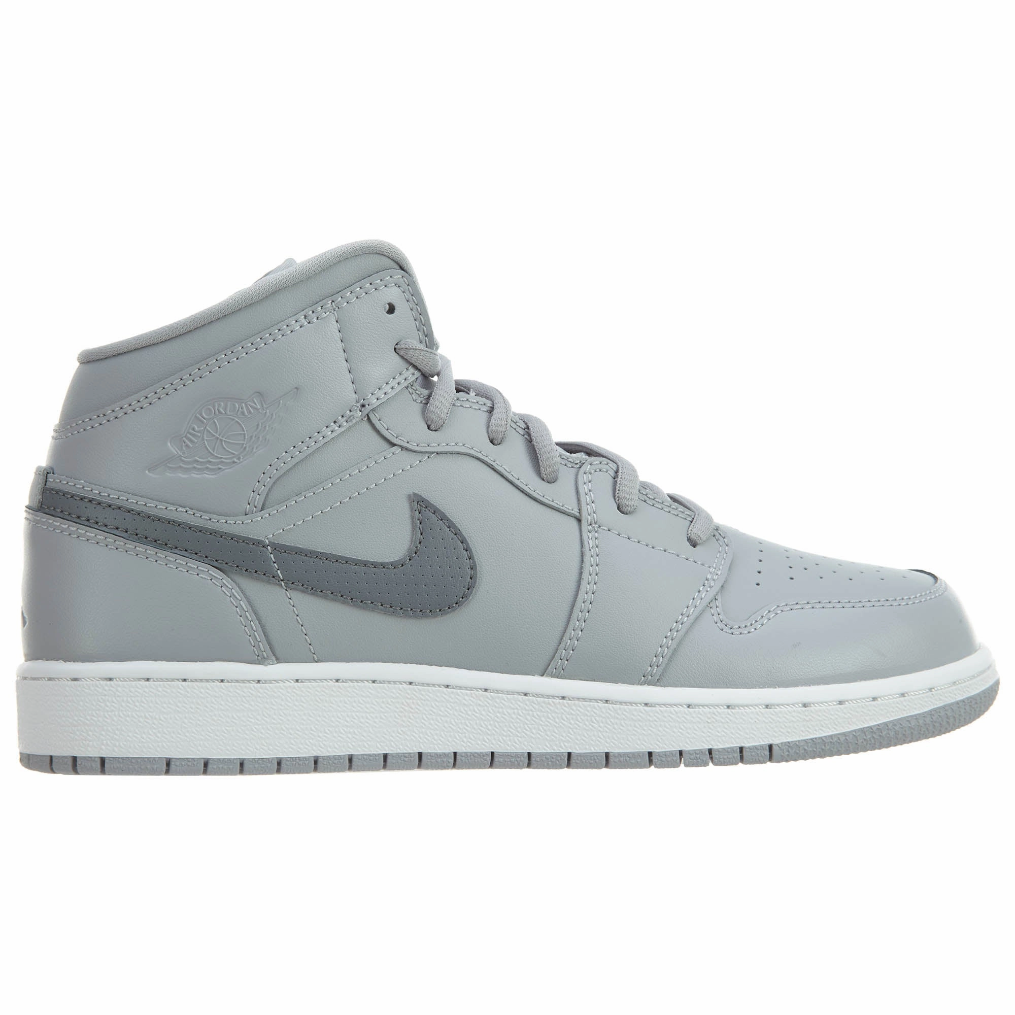 Minimal Sneakers Jordan Air Jordan 1 Mid Bg Big Kids Style : 554725