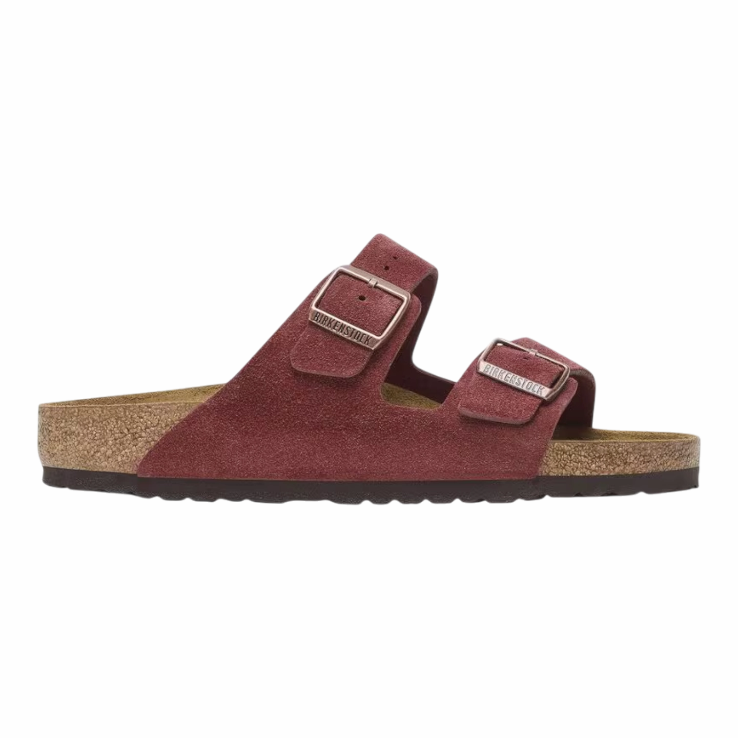 Birkenstock Arizona Suede Leather Zinfandel 1028353 Slip On One Star