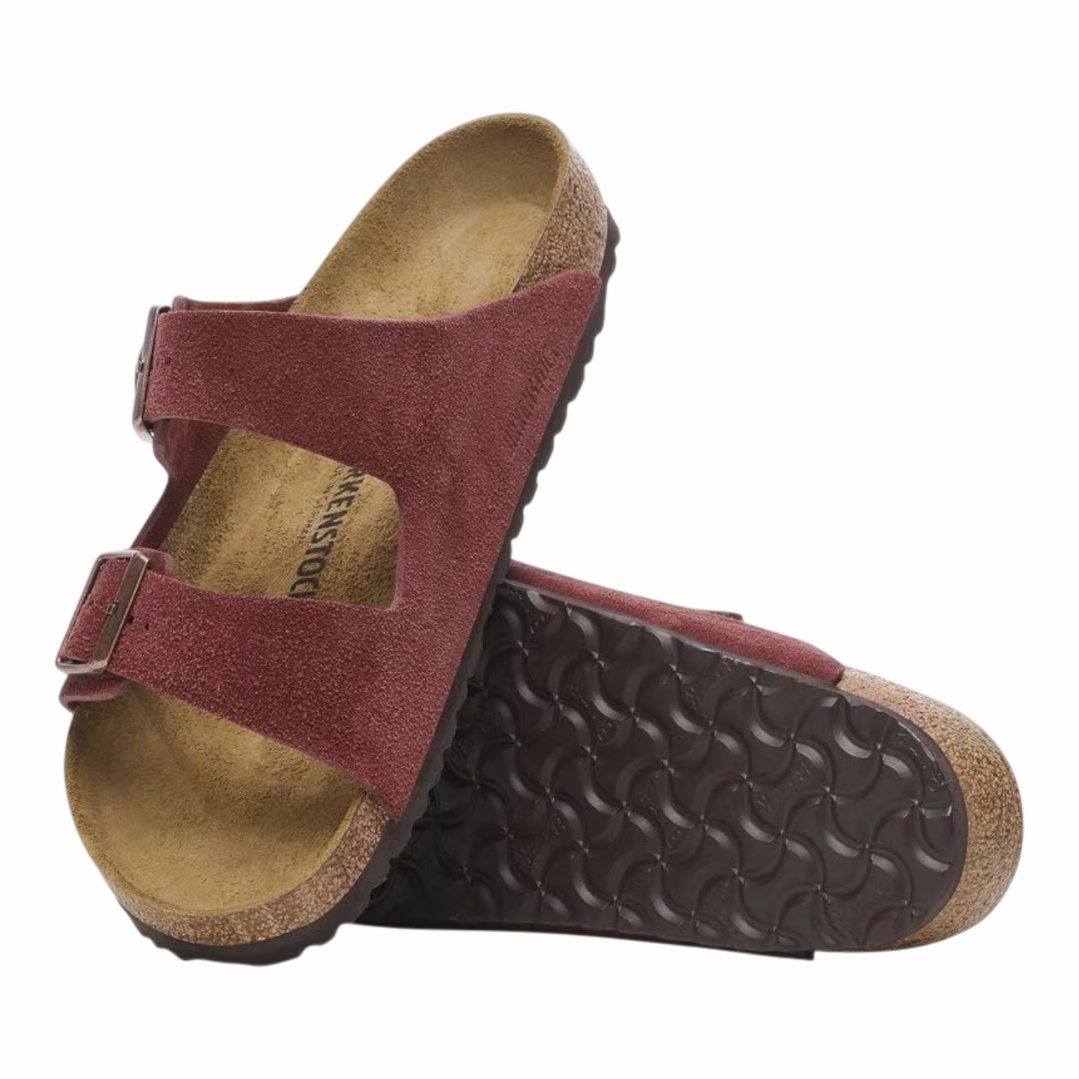 Birkenstock Arizona Suede Leather Zinfandel 1028353 Cheap  Slip On  Slip On  Slip On Hiking Boots  Slip On  Slip On Leather