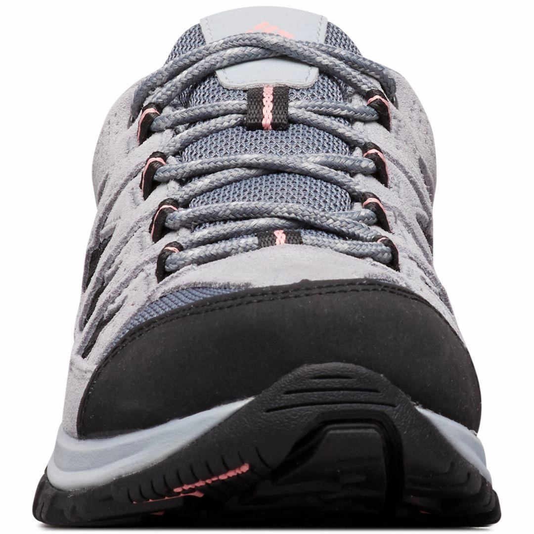 Columbia Women Grey CRESTWOOD WATERPROOF Lace Hiking Boots