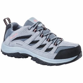 Columbia Women Grey CRESTWOOD WATERPROOF Hiking Boots Walking